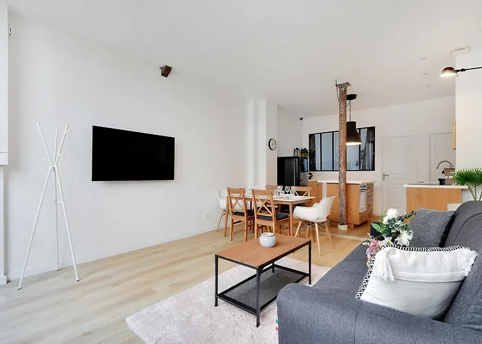 Loft Lumineux Et Design - 6 Personnes Voltaire 11E