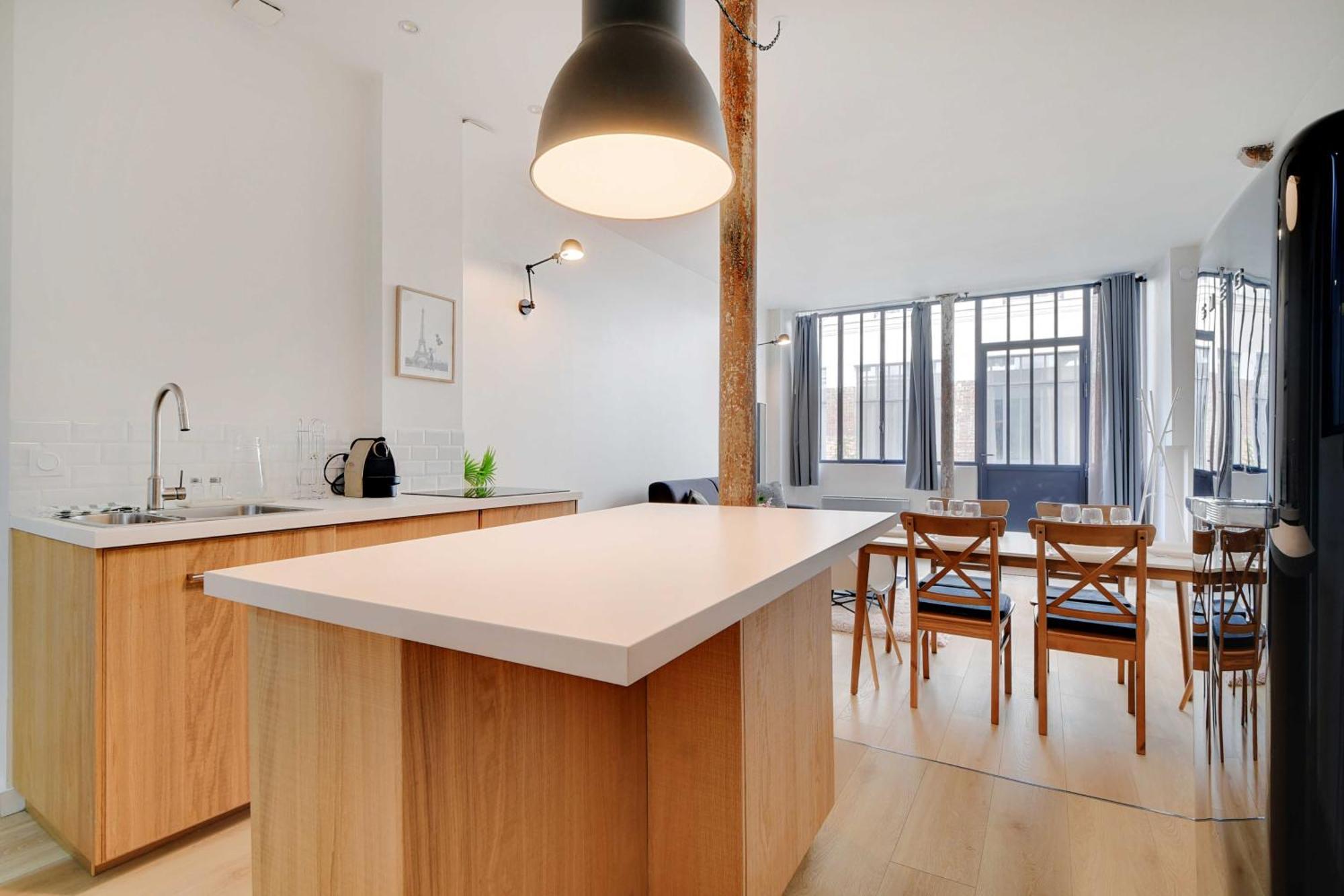 Loft Lumineux Et Design - 6 Personnes Voltaire 11e